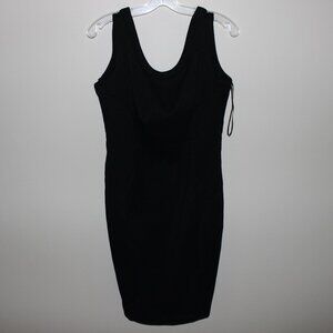 FREE WITH ANY BUY❤️Zara Basic black sleeveless work midi dress